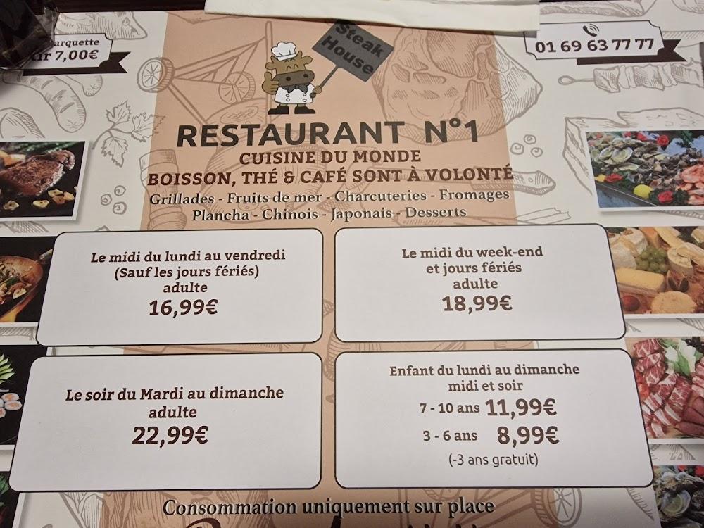 Restaurant N°1 - Menu Image 2
