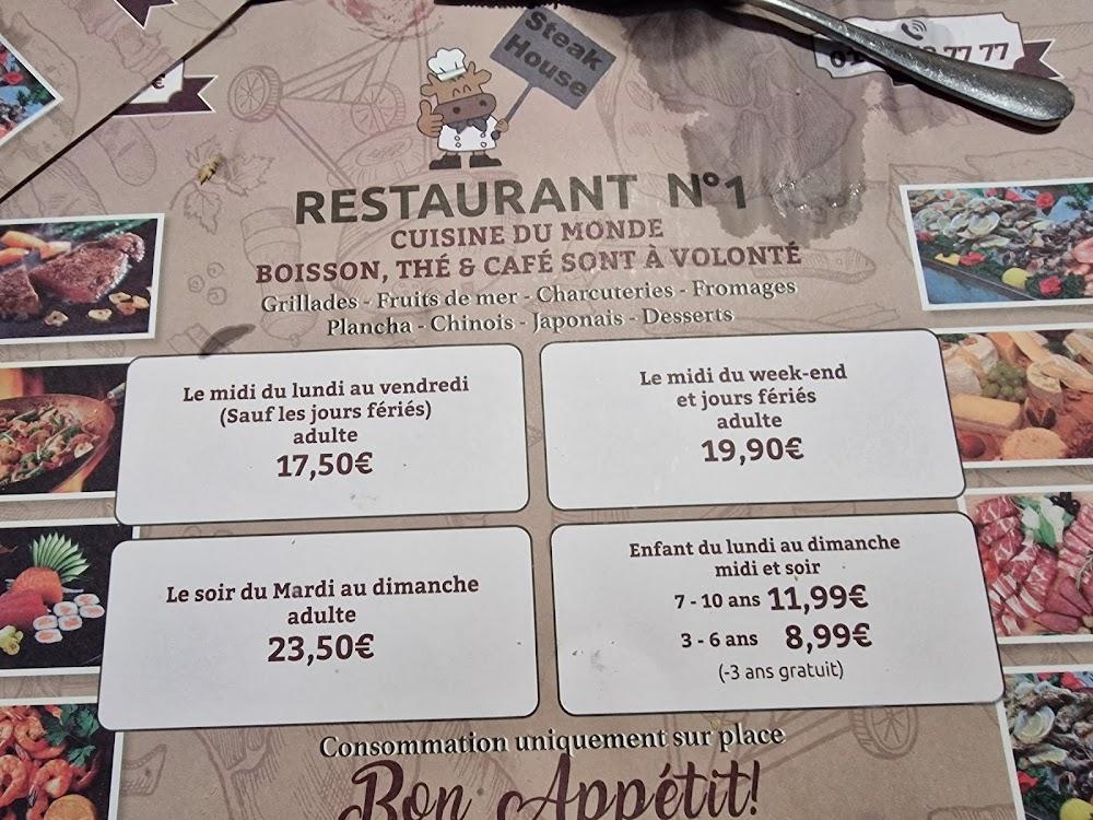 Restaurant N°1 - Menu Image 3